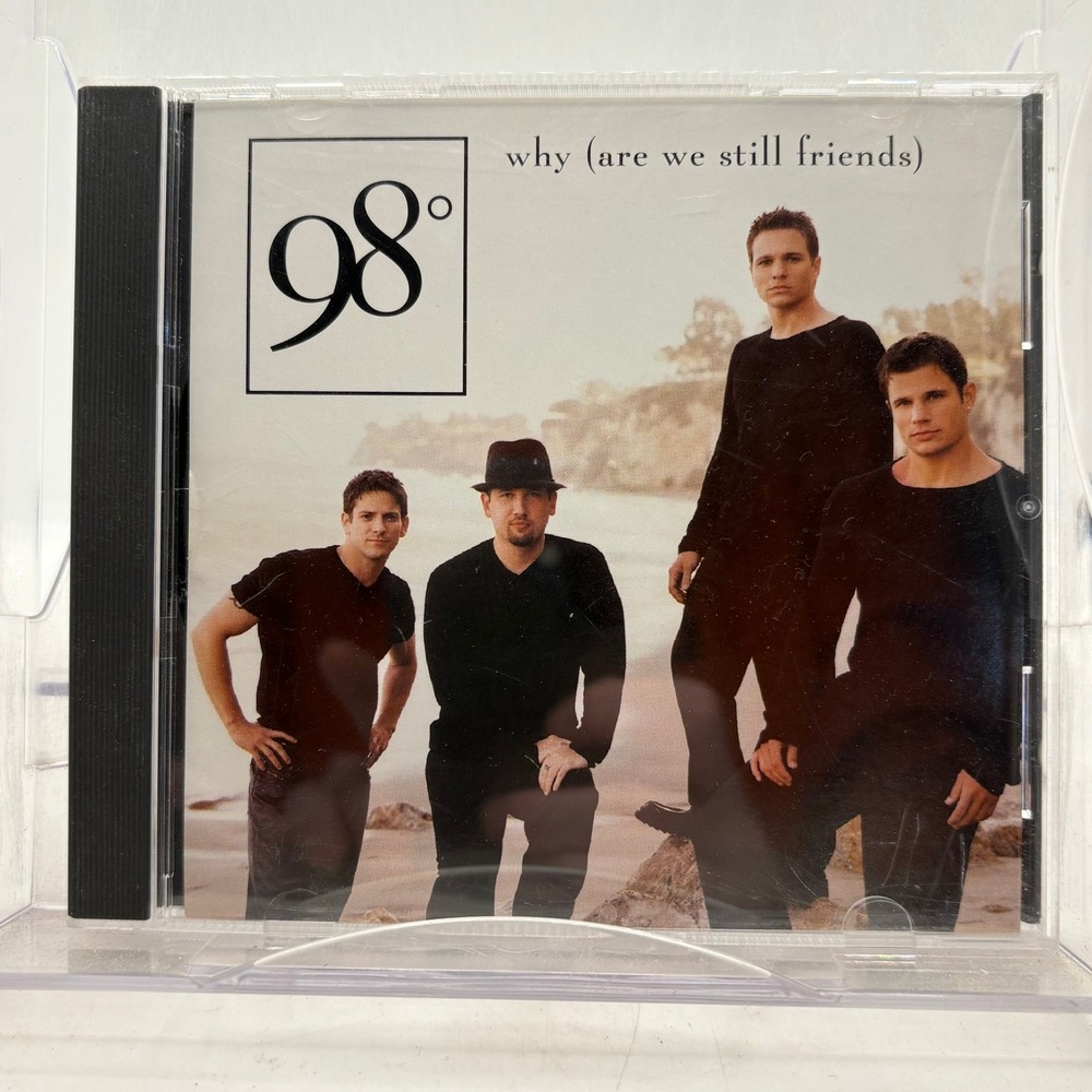 98 Degrees Why Are We Still Friends Promo CD Single 2002 UNIR 20734-2‎ Boy Band